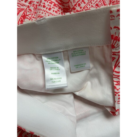 Lilly Pulitzer Gretchen High Rise 5” Shorts Red – Size Medium - Picture 4 of 4